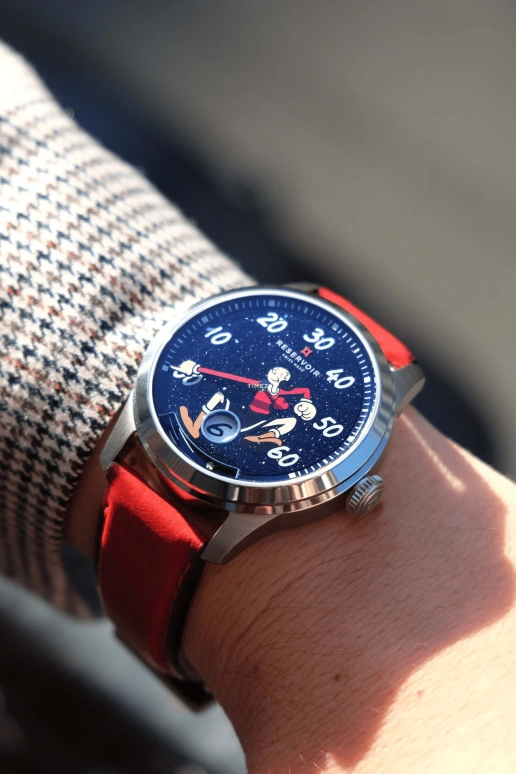 Reservoir,Popeye 39mm,39mm,Stainless Steel,Blue,Automatic,Power Reserve Indicator,Jumping Hours,Retrograde,RSV04,RSV04.PO/132.OL