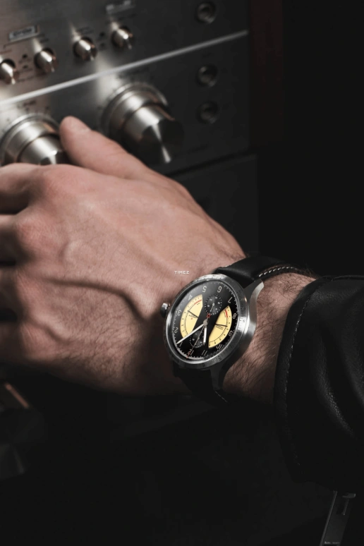 Reservoir,Sonomaster 43mm,43mm,Stainless Steel,Dual,Black,Cream,Automatic,Chronograph,Day,Retrograde,RSV04,RSV04.SN/136.BL