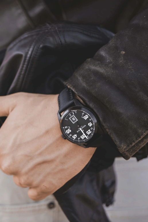 Reservoir,Airfight 43mm,43mm,Stainless Steel,Black,Automatic,Power Reserve Indicator,Jumping Hours,Retrograde,RSV02,RSV02.AF/230-122-1