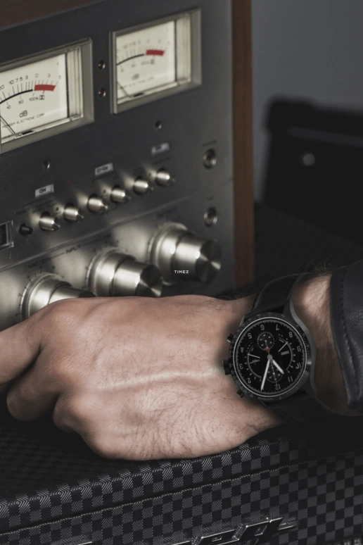 Reservoir,Sonomaster 43mm,43mm,Stainless Steel,Black,Automatic,Chronograph,Day,Retrograde,RSV04,RSV04.SN/136.BT