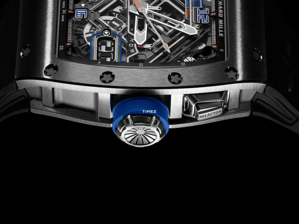 Richard Mille,Not Tourbillon 42x49.94mm,42x49.94mm,Titanium,Skeleton,Automatic,Day,Power Reserve Indicator,RM 30,RM 30-01 TI