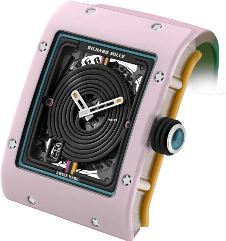 Richard Mille,Not Tourbillon 50.20x38mm,50.20x38mm,Ceramic,Black,Automatic,Day,Sapphire,Key Glock,RM 16,RM 16-01 Reglisse