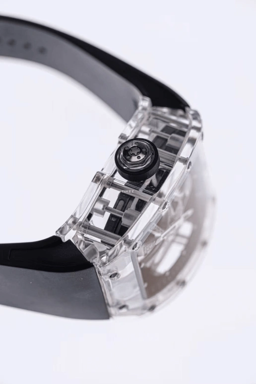 Richard Mille,Tourbillon 42x49.94mm,42x49.94mm,Sapphire,Silver,Handwound,Tourbillon,RM 52,RM 52-06 Mask Sapphire DI