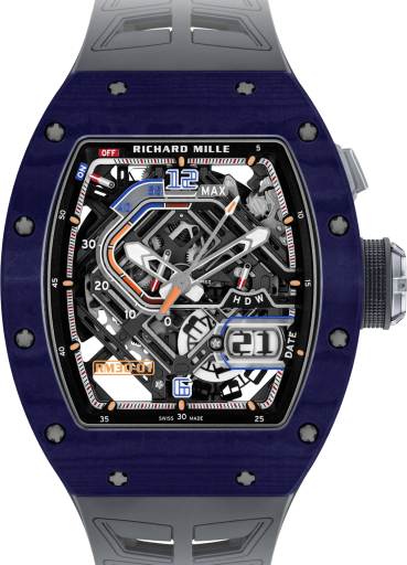 Richard Mille Not Tourbillon RM 30-01 DARK BLUE Quartz TPT