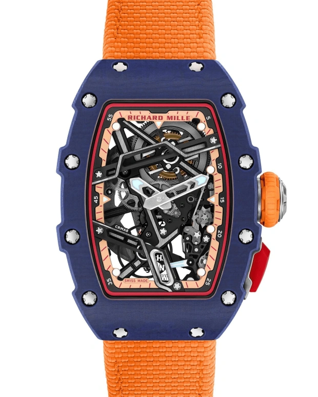 Richard Mille,Not Tourbillon 30.50x44.95mm,30.50x44.95mm,Quartz TPT,Skeleton,Automatic,Sapphire,Crystal Glass,Tonneau,RM 07,RM 07-04 MARGOT LAFFITE