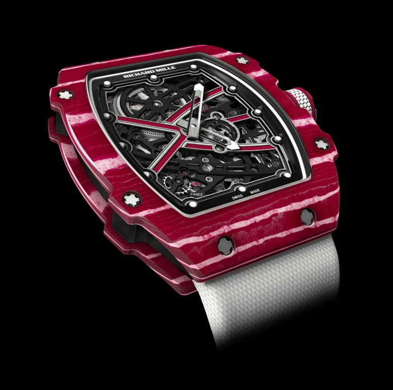 Richard Mille,Not Tourbillon 38.70x47.52mm,38.70x47.52mm,NTPT,Skeleton,Automatic,50hours,In-house Caliber,Karim Benzema,Lando Norris,RM 67,RM 67-02 Mutaz Barshim
