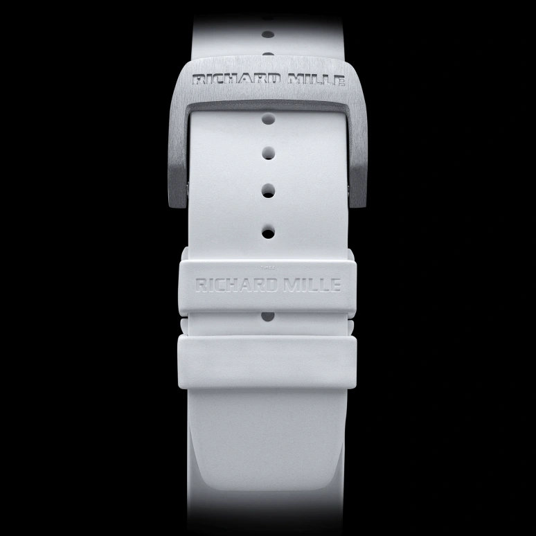 Richard Mille,Not Tourbillon 38.40x47.34mm,38.40x47.34mm,White Gold,Skeleton,Automatic,Chronograph,Day,Flyback,Function Selector,50hours,In-house Caliber,RM 72,RM 72-01 Lifestyle Flyback WG Di