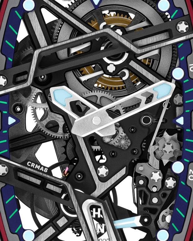 Richard Mille,Not Tourbillon 30.50x44.95mm,30.50x44.95mm,Quartz TPT,Skeleton,Automatic,Sapphire,Crystal Glass,Tonneau,Yuliia Levchenko,RM 07,RM 07-04 Yuliya Levchenko