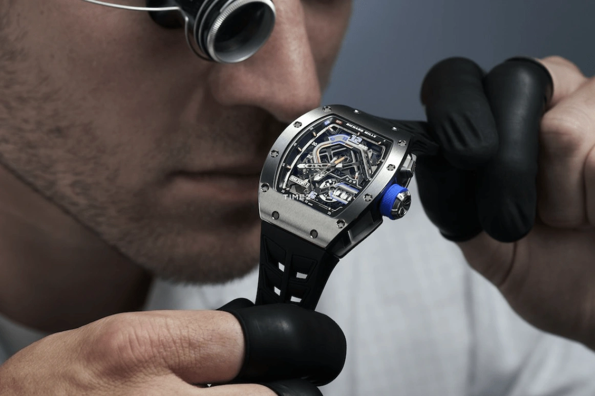 Richard Mille,Not Tourbillon 42x49.94mm,42x49.94mm,Titanium,Skeleton,Automatic,Day,Power Reserve Indicator,RM 30,RM 30-01 TI