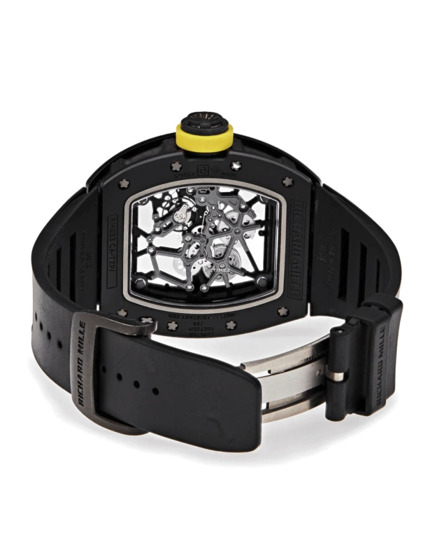Richard Mille,Not Tourbillon 48x39.70mm,48x39.70mm,Ceramic,Black,Automatic,Chronograph,Sapphire,RM 035 Americas Limited Edition