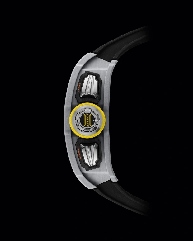 Richard Mille,Not Tourbillon 49.94x44.50mm,49.94x44.50mm,Quartz TPT,Skeleton,Automatic,Chronograph,Day,Flyback,Rattrapante,In-house Caliber,Sapphire,Crystal Glass,RM 65,RM 65-01 GREY