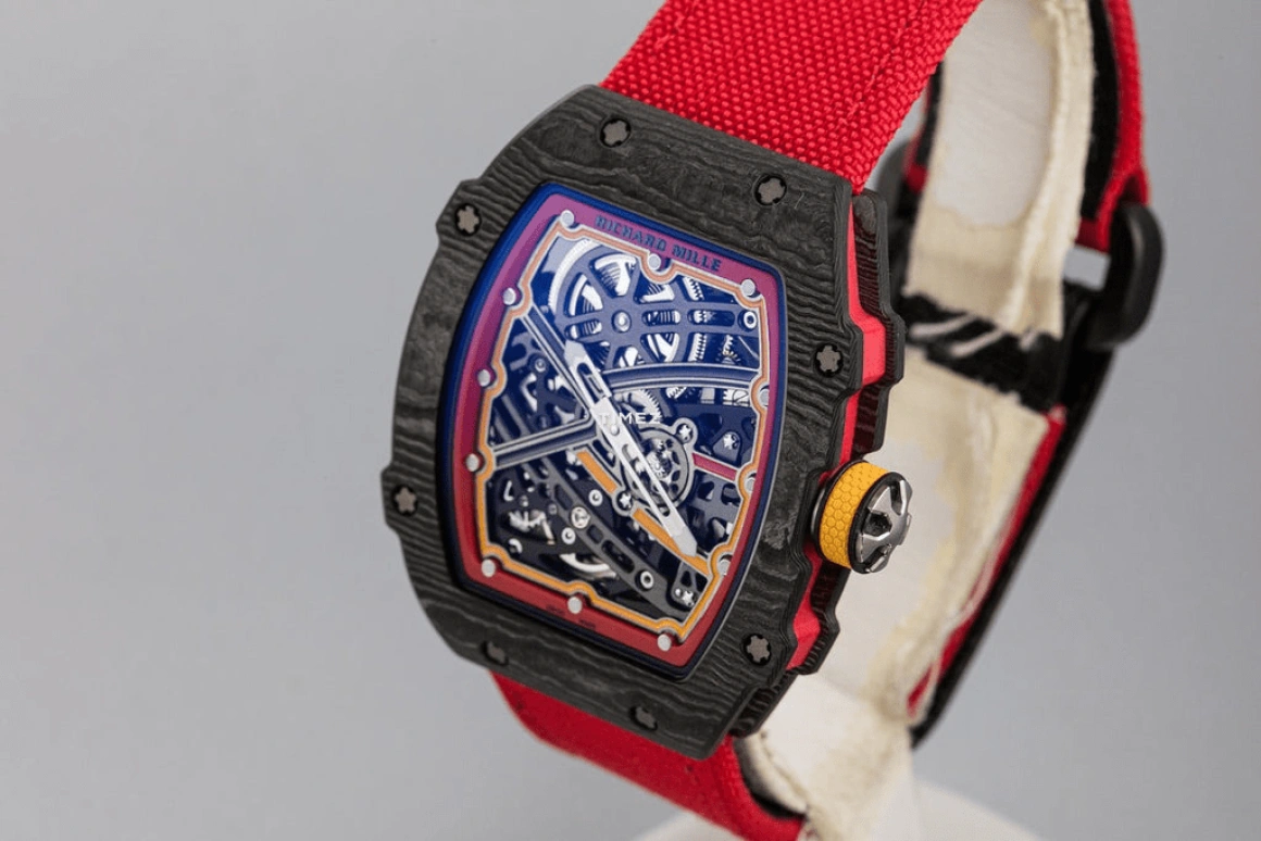 Richard Mille,Not Tourbillon 38.70x47.52mm,38.70x47.52mm,NTPT,Skeleton,Automatic,50hours,In-house Caliber,Carlos Sainz,Chili,RM 67,RM 67-02 Alexander Zverev