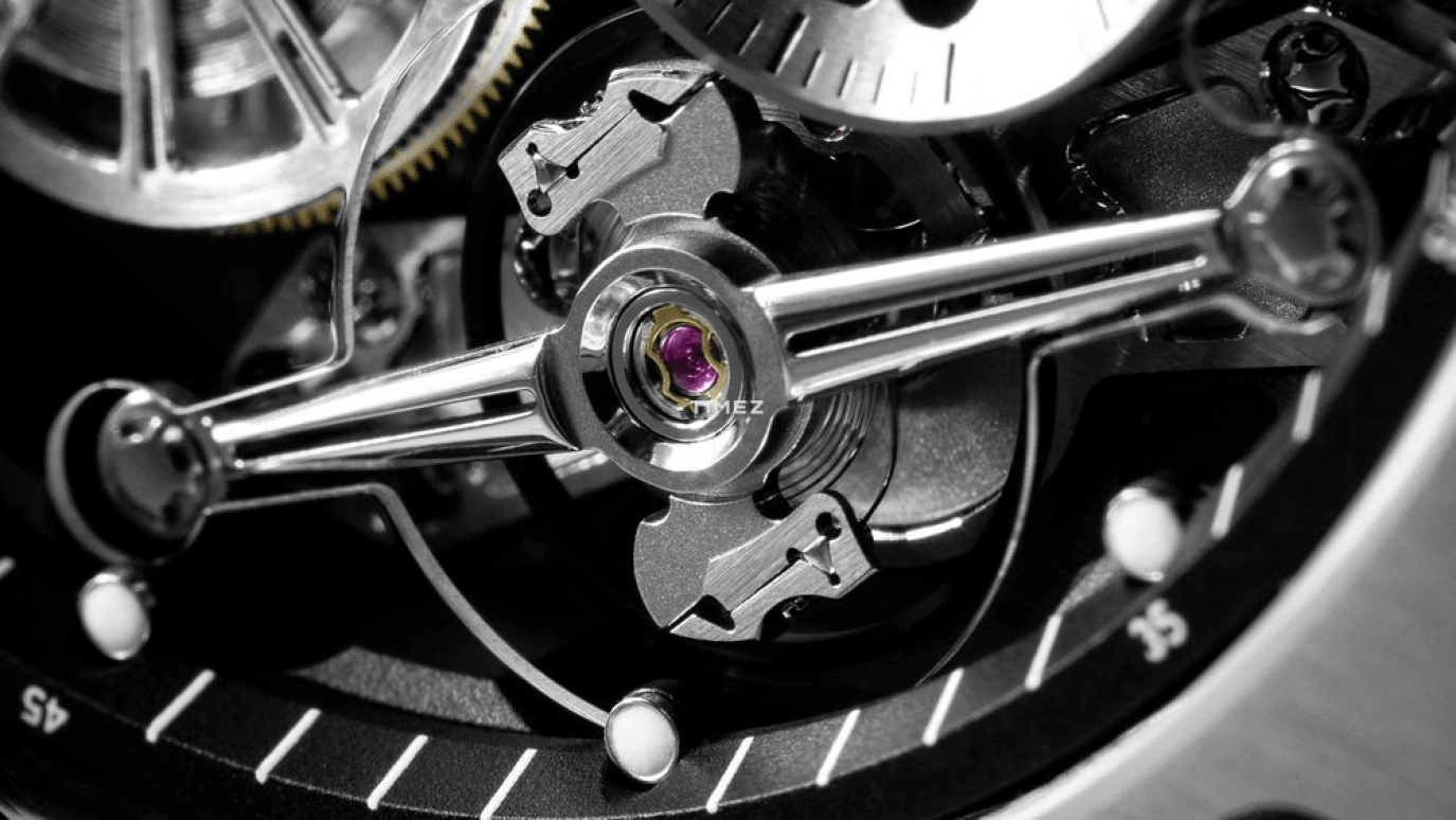 Richard Mille,Not Tourbillon 50mm,50mm,Titanium,Skeleton,Handwound,Chronograph,Function Selector,RM 031