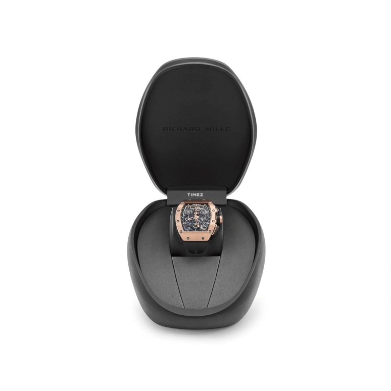 Richard Mille,Not Tourbillon 50x40mm,50x40mm,Rose Gold,Titanium,Black,Skeleton,Automatic,Chronograph,Month,Day,Flyback,Sapphire,Tonneau,RM 011 Felipe Massa Red Kite