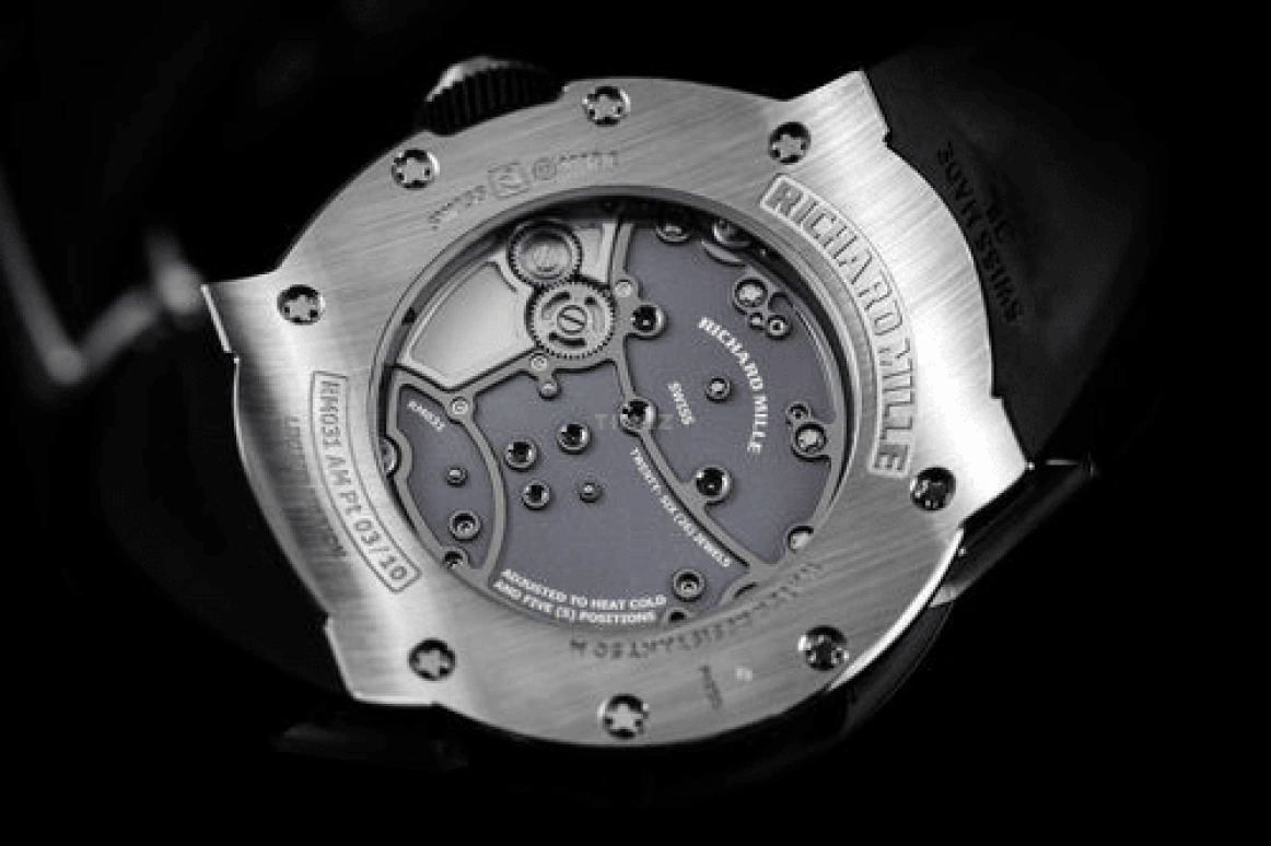 Richard Mille,Not Tourbillon 50mm,50mm,Titanium,Skeleton,Handwound,Chronograph,Function Selector,RM 031