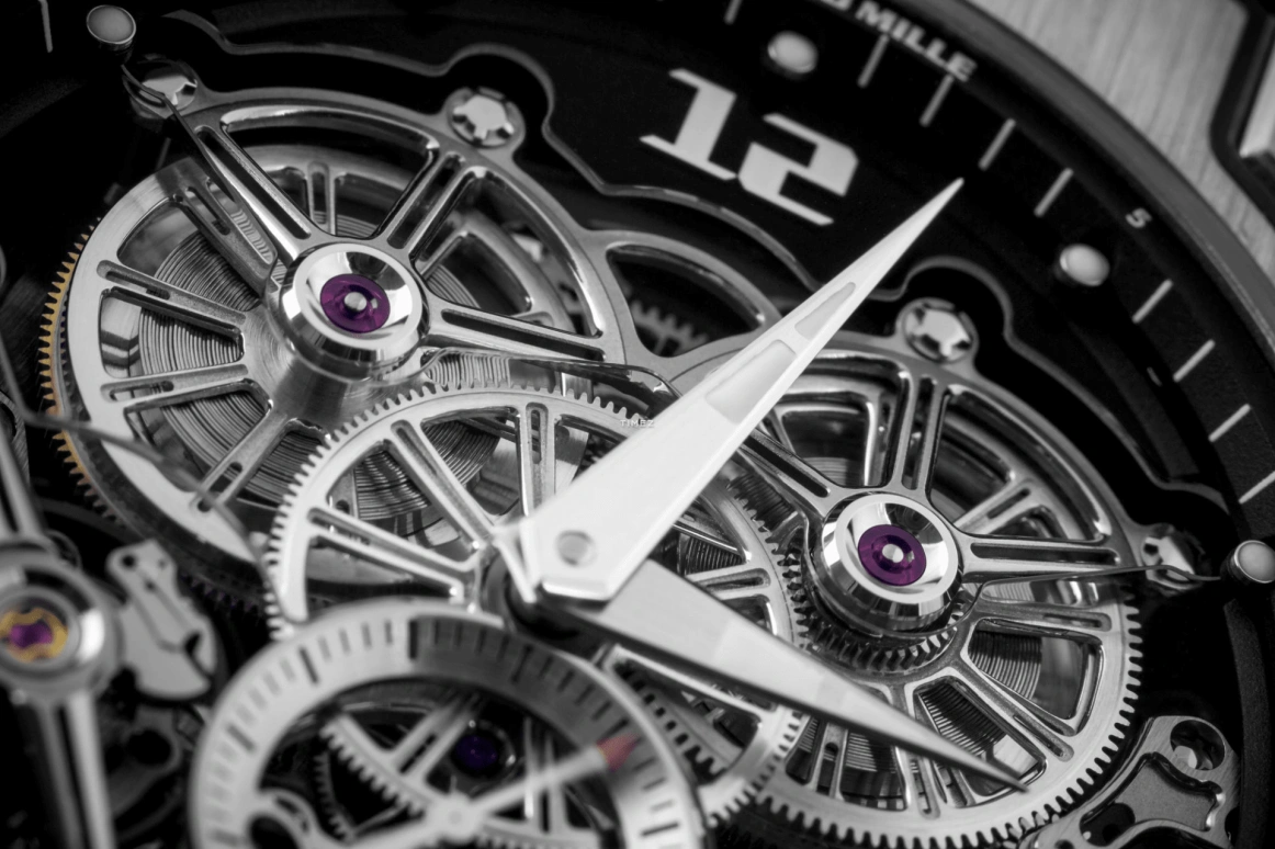 Richard Mille,Not Tourbillon 50mm,50mm,Titanium,Skeleton,Handwound,Chronograph,Function Selector,RM 031