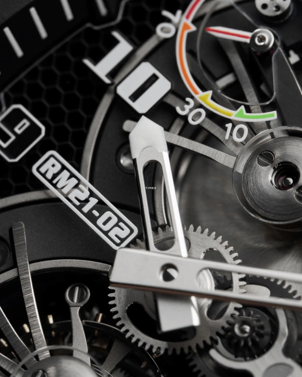Richard Mille,Tourbillon 42.68x50.12mm,42.68x50.12mm,Titanium,Quartz TPT,Carbon TPT,Skeleton,Handwound,Power Reserve Indicator,Tourbillon,Function Selector,RM 21,RM 21-02 Tourbillon Aerodyne WHITE