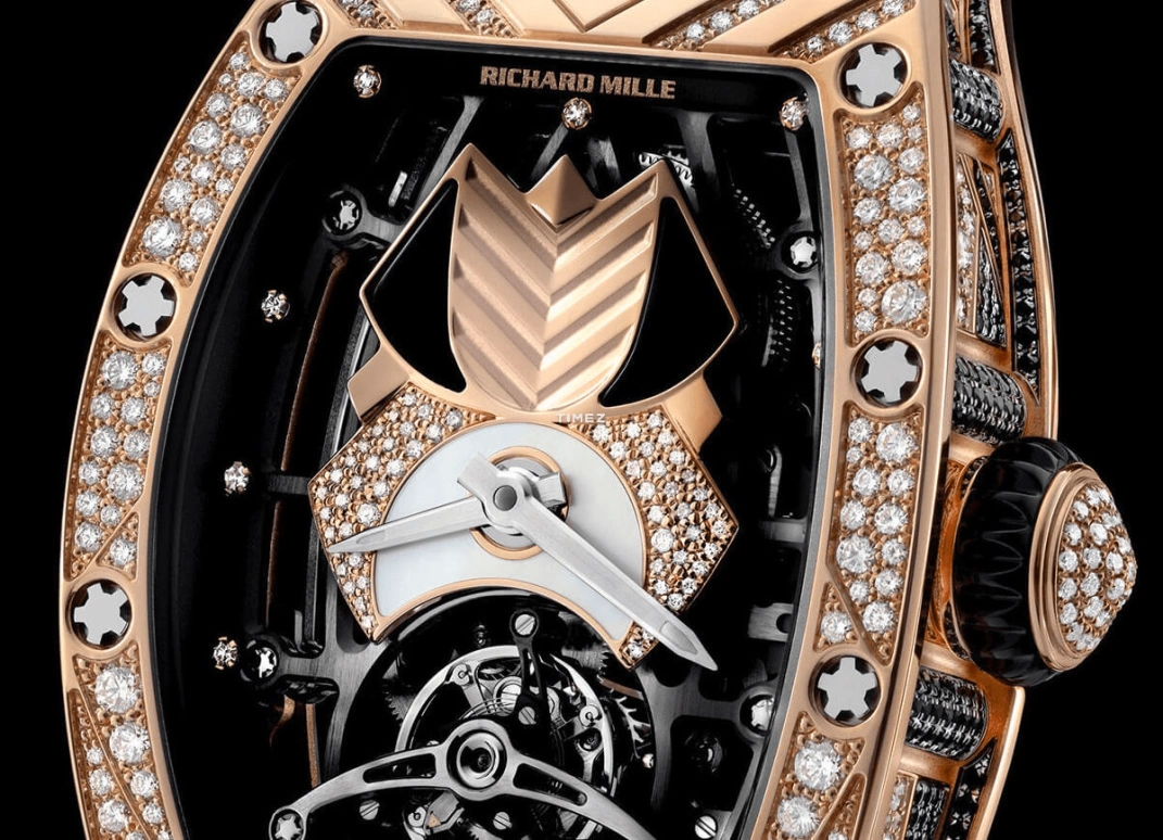 Richard Mille,Tourbillon 34.40x52.20mm,34.40x52.20mm,Rose Gold,Automatic,Tourbillon,Tonneau,RM 71,RM 71-01Talisman