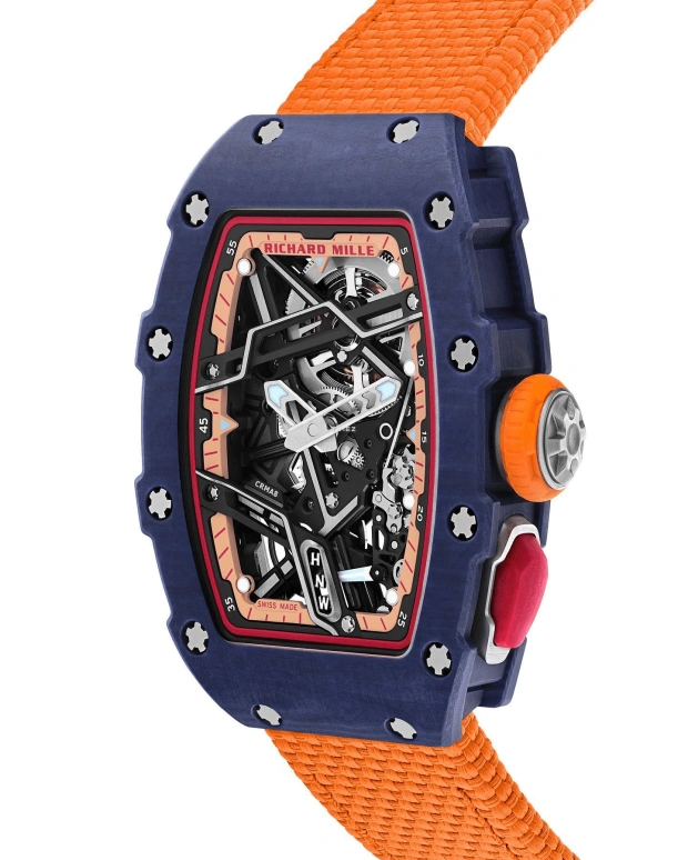 Richard Mille,Not Tourbillon 30.50x44.95mm,30.50x44.95mm,Quartz TPT,Skeleton,Automatic,Sapphire,Crystal Glass,Tonneau,RM 07,RM 07-04 MARGOT LAFFITE