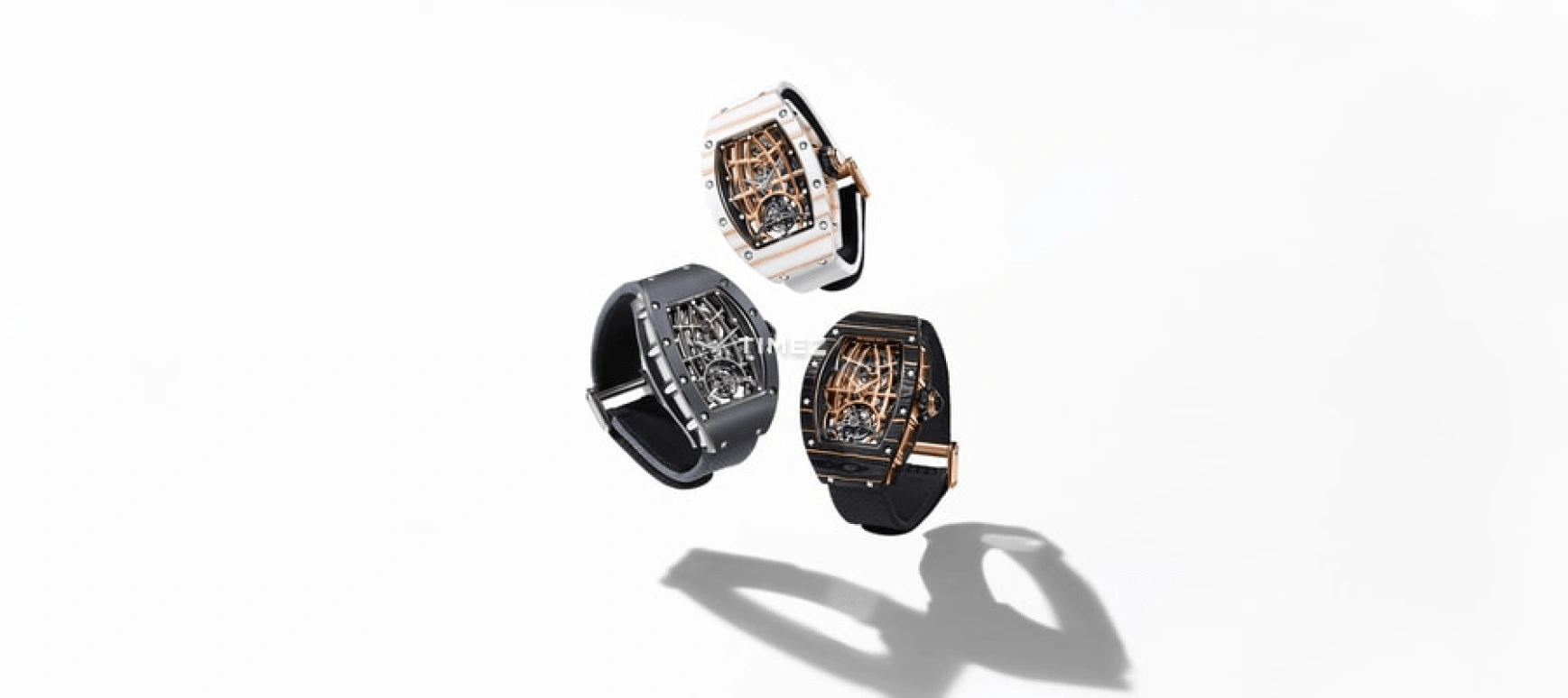 Richard Mille,Tourbillon 52.63x34.40mm,52.63x34.40mm,Red Gold,Quartz TPT,Rose Gold,Automatic,Tourbillon,50hours,RM 74,RM 74-02 WHITE
