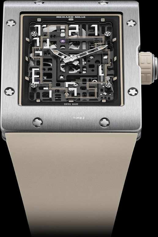 Richard Mille,Not Tourbillon ,Titanium,Black,Automatic,50hours,In-house Caliber,RM 16,RM 16-02 TI