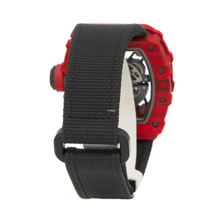 Richard Mille,Not Tourbillon 49.94x44.50mm,49.94x44.50mm,NTPT,See-through,Skeleton,Automatic,Sapphire,Tonneau,RM 35,RM 35-02 Rafa NTPT DI-CASE
