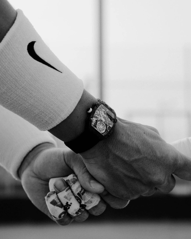 Richard Mille,Tourbillon ,Carbon TPT,Skeleton,Black,Handwound,Tourbillon,Anti-magnetic,Rafael Nadal,RM 27,RM 27-05