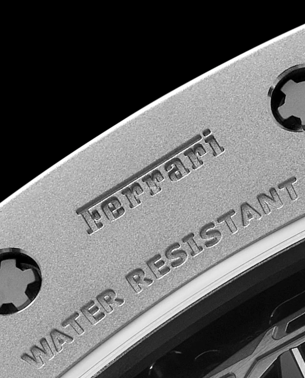Richard Mille,Tourbillon 42.90mm,42.90mm,Titanium,Skeleton,Handwound,Chronograph,Power Reserve Indicator,Tourbillon,Rattrapante,70hours,In-house Caliber,RM 43,RM 43-01 FERRARI TI