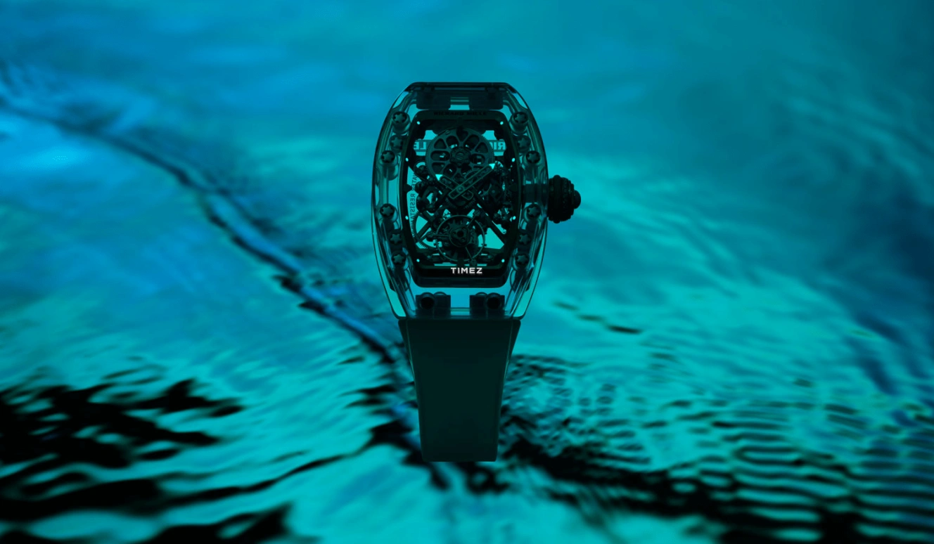 Richard Mille,Tourbillon 32.90x46.75mm,32.90x46.75mm,Sapphire,Silver,Handwound,Tourbillon,65hours,RM 75,RM 75-01 Flying Tourbillon Sapphire Green
