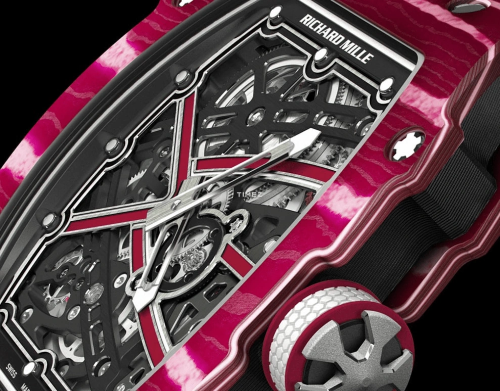 Richard Mille,Not Tourbillon 38.70x47.52mm,38.70x47.52mm,NTPT,Skeleton,Automatic,50hours,In-house Caliber,Karim Benzema,Lando Norris,RM 67,RM 67-02 Mutaz Barshim