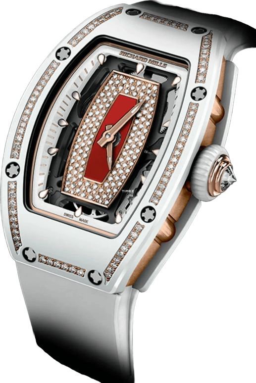 Richard Mille Not Tourbillon RM 07-01 WHITE CE DI-CASE RED