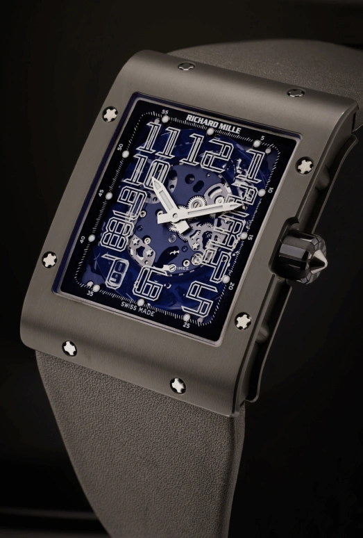 Richard Mille,Not Tourbillon 38x49.80mm,38x49.80mm,Titanium,Skeleton,Automatic,Sapphire,Rectangular,Yeoh Choo Kheng,Michelle Yeoh,RM 016 AH TI