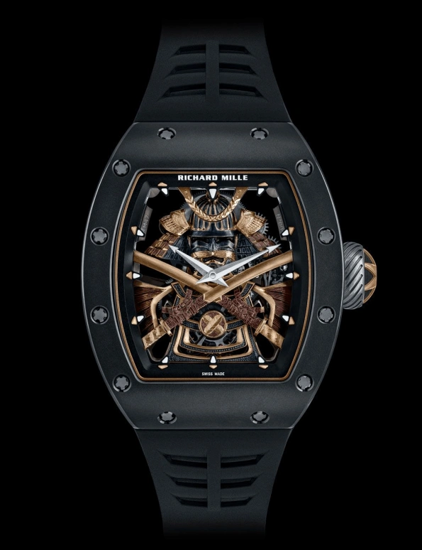 Richard Mille,Tourbillon 42.70x50mm,42.70x50mm,Ceramic,Carbon TPT,Skeleton,Handwound,Tourbillon,In-house Caliber,Shawn Corey Carter,HZTTTAO,JJ Lin,JAY Z,Jazzy,Z.TAO,JAYZ,RM 47