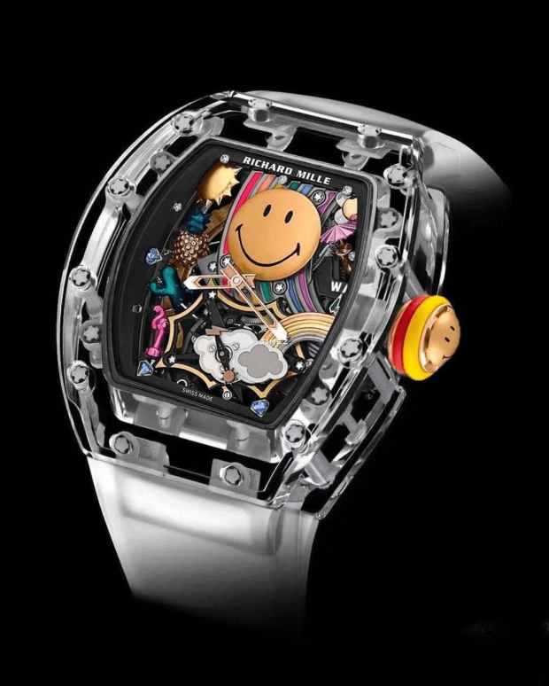 Richard Mille,Tourbillon 39.74x48.15mm,39.74x48.15mm,Sapphire,Multi-Color,Automatic,Tourbillon,Function Selector,RM 88 Sapphire