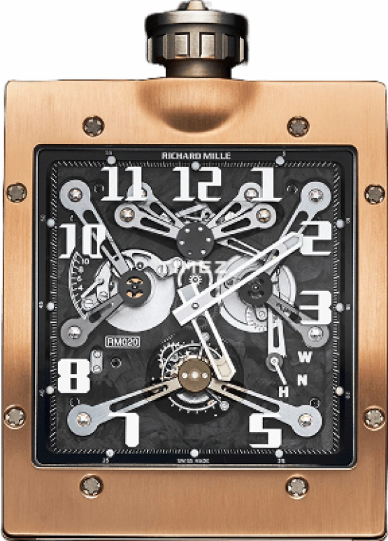Richard Mille Tourbillon RM 020 Pocket Watch RG