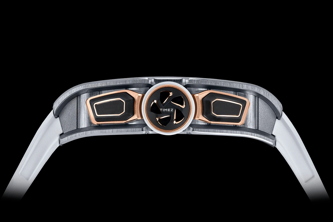 Richard Mille,Not Tourbillon 38.40x47.34mm,38.40x47.34mm,Titanium,Skeleton,Automatic,Chronograph,Day,Flyback,Function Selector,50hours,In-house Caliber,Charles Leclerc,RM 72,RM 72-01 Lifestyle Flyback Ti