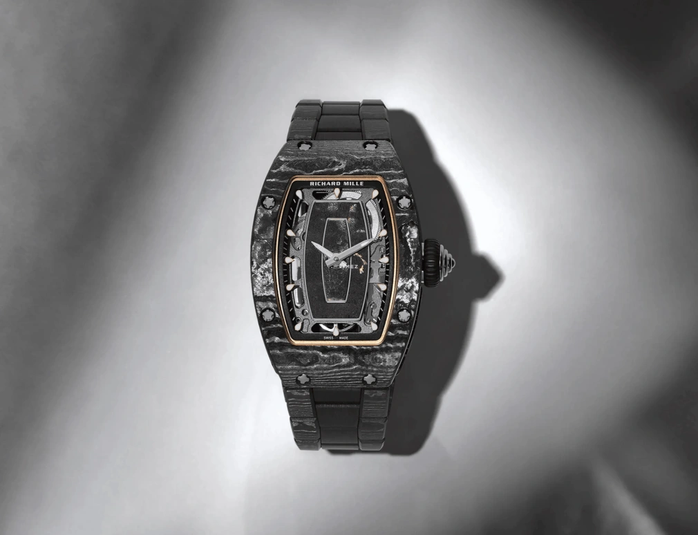 Richard Mille,Not Tourbillon 45.66x31.40mm,45.66x31.40mm,NTPT,Black,Automatic,50hours,In-house Caliber,RM 07,RM 07-01 NTPT BLACK