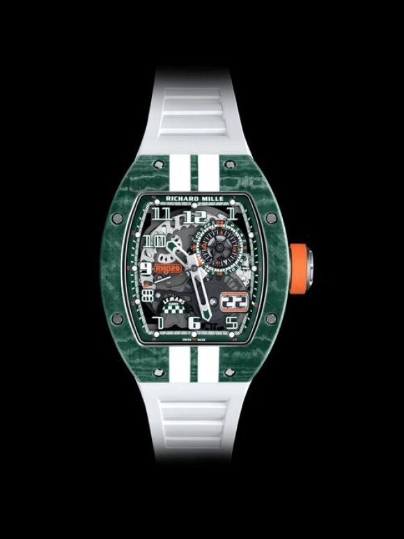 Richard Mille,Not Tourbillon 40.10x48.15mm,40.10x48.15mm,Quartz TPT,Skeleton,Automatic,Day,Dule Time,Big Date,RM 029 Le Mans