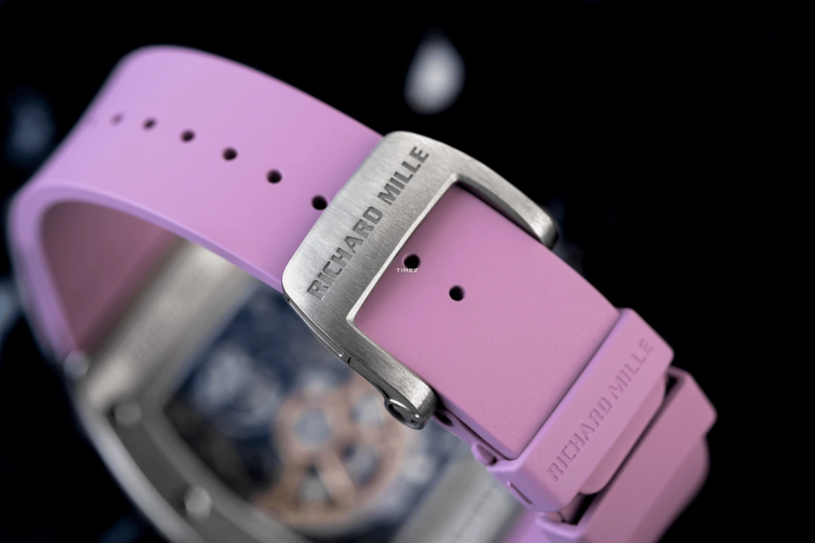 Richard Mille,Not Tourbillon 34.40x52.63mm,34.40x52.63mm,Titanium,Skeleton,Automatic,Big Date,Function Selector,RM 037 Purple Gradient Dial