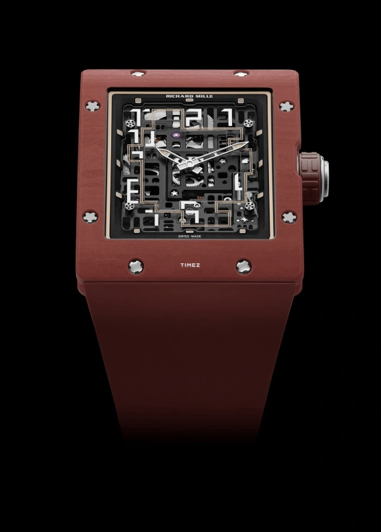 Richard Mille,Not Tourbillon ,Black,Automatic,50hours,In-house Caliber,Sapphire,RM 16,RM 16-02 Red