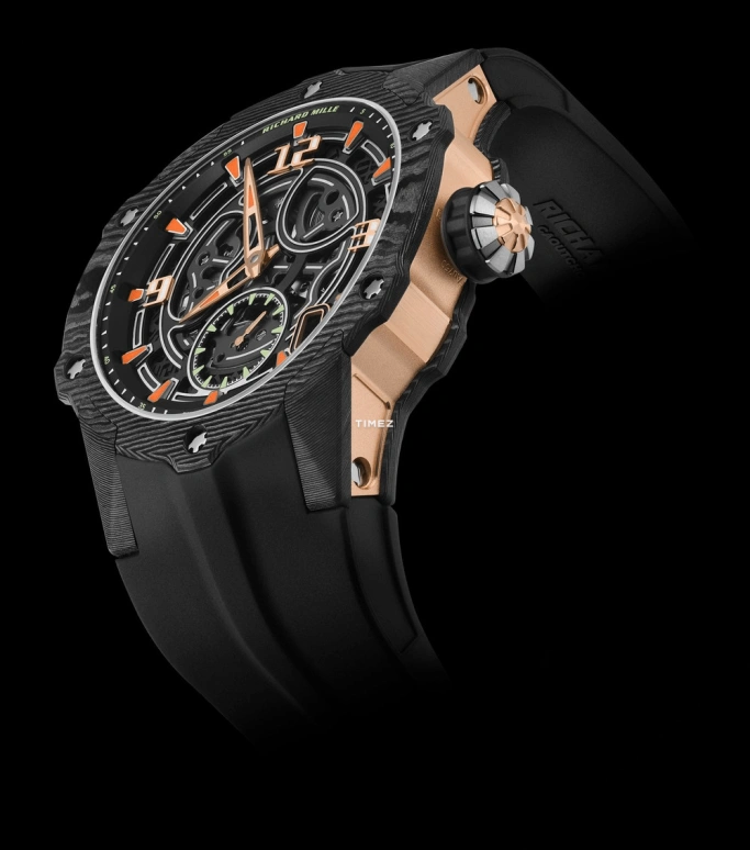 Richard Mille,Not Tourbillon 41.70mm,41.70mm,Carbon TPT,Red Gold,Black,Automatic,Day,40hours,RM 33,RM 33-03 Carbon TPT
