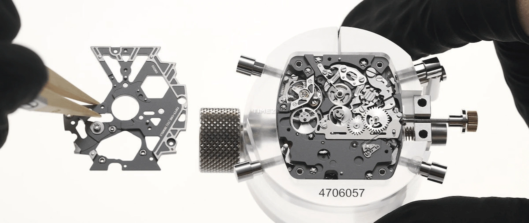 Richard Mille,Not Tourbillon 44.50x49.94mm,44.50x49.94mm,Quartz TPT,Skeleton,Automatic,Chronograph,Day,Flyback,Rattrapante,In-house Caliber,Sapphire,Crystal Glass,RM 65,RM 65-01 PASTEL BLUE