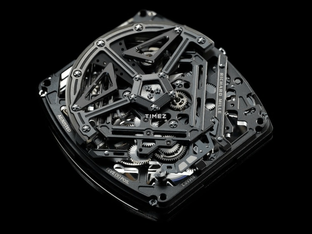 Richard Mille,Not Tourbillon 42x49.94mm,42x49.94mm,Titanium,Skeleton,Automatic,Day,Power Reserve Indicator,RM 30,RM 30-01 TI