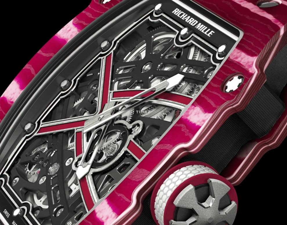 Richard Mille,Not Tourbillon 38.70x47.52mm,38.70x47.52mm,NTPT,Skeleton,Automatic,50hours,In-house Caliber,Karim Benzema,Lando Norris,RM 67,RM 67-02 Mutaz Barshim