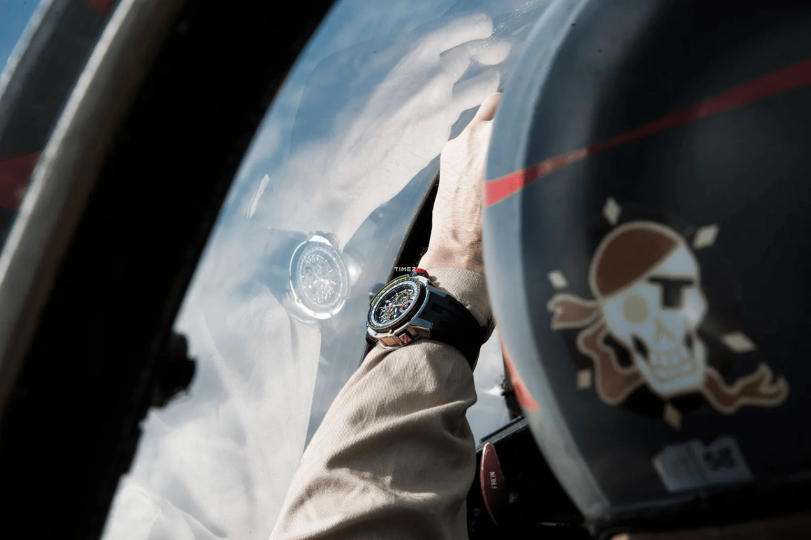 Richard Mille,Not Tourbillon 50.70mm,50.70mm,Titanium,Skeleton,Automatic,Countdown,Chronograph,Month,Day,50hours,In-house Caliber,RM 39,RM 39-01 Flyback Chronograph Aviation