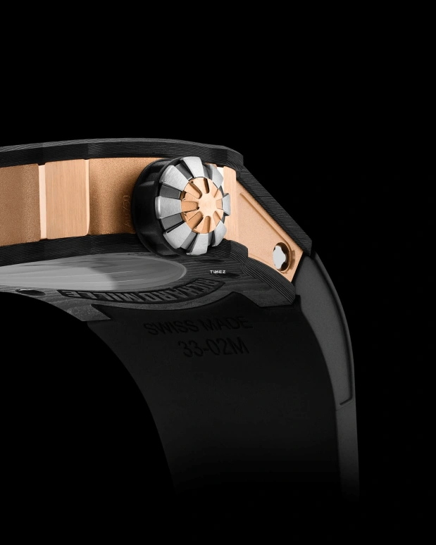 Richard Mille,Not Tourbillon 41.70mm,41.70mm,Carbon TPT,Red Gold,Black,Automatic,Day,40hours,RM 33,RM 33-03 Carbon TPT