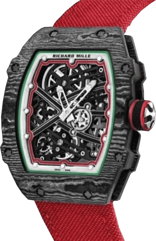 Richard Mille,Not Tourbillon 38.70x47.52mm,38.70x47.52mm,NTPT,Carbotech,Texalium,Skeleton,Automatic,50hours,In-house Caliber,Lewis Hamilton,RM 67,RM 67-02 Italy