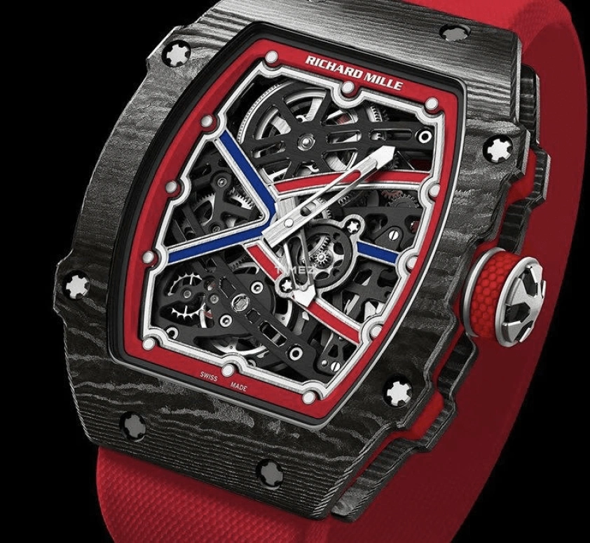 Richard Mille,Not Tourbillon 38.70x47.52mm,38.70x47.52mm,NTPT,Black,Automatic,50hours,In-house Caliber,RM 67,RM 67-02 Extra Flat