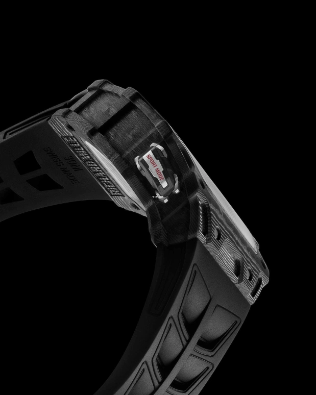 Richard Mille,Not Tourbillon 43.15x49.95mm,43.15x49.95mm,NTPT,Titanium,Skeleton,Black,Automatic,Function Selector,55hours,RM 35,RM 35-03 Rafael Nadal NTPT BLACK