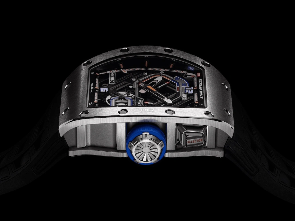 Richard Mille,Not Tourbillon 42x49.94mm,42x49.94mm,Titanium,Skeleton,Automatic,Day,Power Reserve Indicator,RM 30,RM 30-01 TI